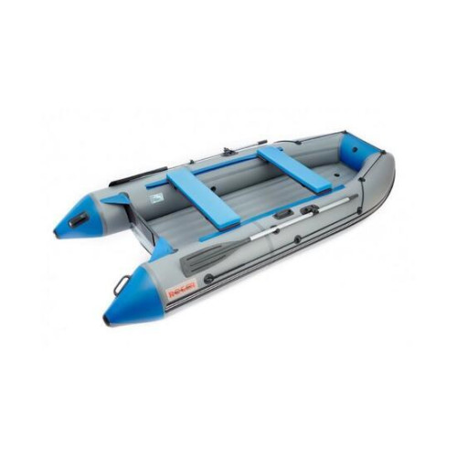Надувная лодка Roger ЗЕФИР LT 3500 НДНД Серый с синим
