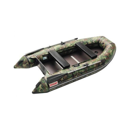 Надувная лодка Roger Hunter 3200 Киль Камуфляж военный