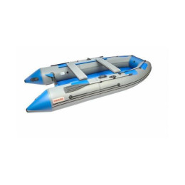 Надувная лодка Roger ЗЕФИР 4400 НДНД Серый с синим