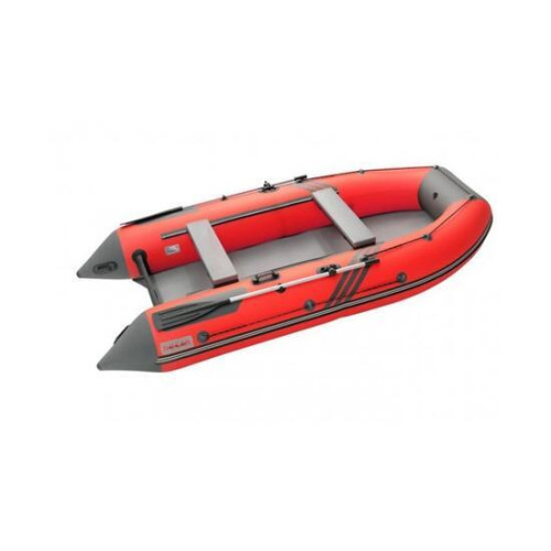 Надувная лодка Roger ЗЕФИР 4000 НДНД Красный с серым