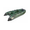 Надувная лодка Roger ЗЕФИР LT 3300 НДНД (лайт) Зелёный с чёрным