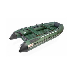 Надувная лодка Roger ЗЕФИР LT 3300 НДНД (лайт) Зелёный с чёрным