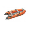 Надувная лодка Roger ЗЕФИР 4000 НДНД Оранжевый с тёмно-серым