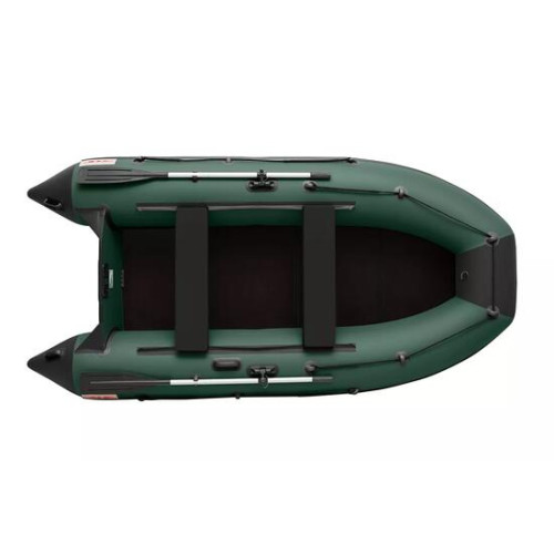 Надувная лодка Roger Hunter 3200 зеленый черный