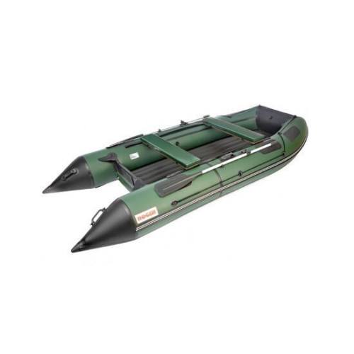 Надувная лодка Roger ЗЕФИР 3300 НДНД Зелёный с чёрным