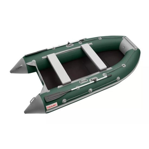 Надувная лодка Roger Hunter 3000 зеленый серый