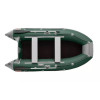 Надувная лодка Roger Hunter 3000 зеленый серый