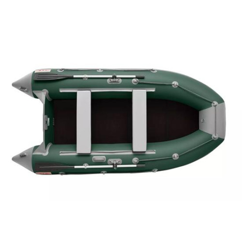 Надувная лодка Roger Hunter 3000 зеленый серый