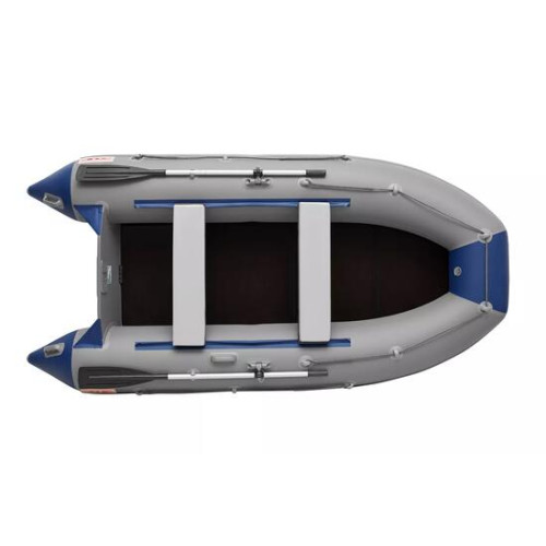 Надувная лодка Roger Hunter 3000 серый синий