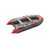 Надувная лодка Roger ЗЕФИР 4000 НДНД Серый с красным