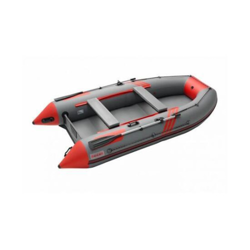 Надувная лодка Roger ЗЕФИР 4000 НДНД Серый с красным