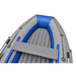 Надувная лодка Roger ТРОФЕЙ 3500 НДНД Серый с синим
