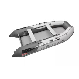 Надувная лодка Roger ЗЕФИР 3500 НДНД серый с белым