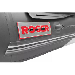 Надувная лодка Roger ЗЕФИР 3500 НДНД серый с белым