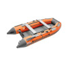 Надувная лодка Roger ЗЕФИР 3900 НДНД Оранжевый с тёмно-серым