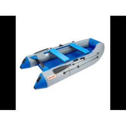 Надувная лодка Roger ТРОФЕЙ 2900 НДНД серый синий