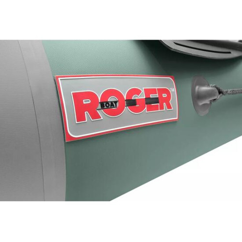 Надувная лодка Roger ТРОФЕЙ 3500 НДНД зеленый с серым