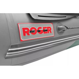 Надувная лодка Roger ЗЕФИР 3500 НДНД зеленый с серым