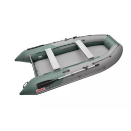 Надувная лодка Roger ЗЕФИР 3500 НДНД серый с зеленым