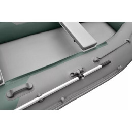 Надувная лодка Roger ЗЕФИР 3500 НДНД серый с зеленым