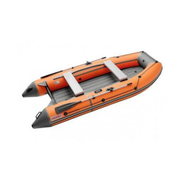 Надувная лодка Roger ЗЕФИР LT 3500 НДНД Оранжевый с тёмно-серым