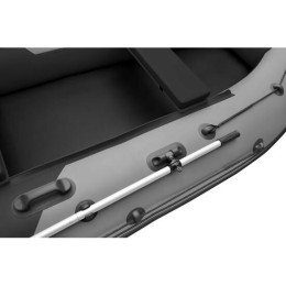 Надувная лодка Roger ЗЕФИР 3500 НДНД серый с черным