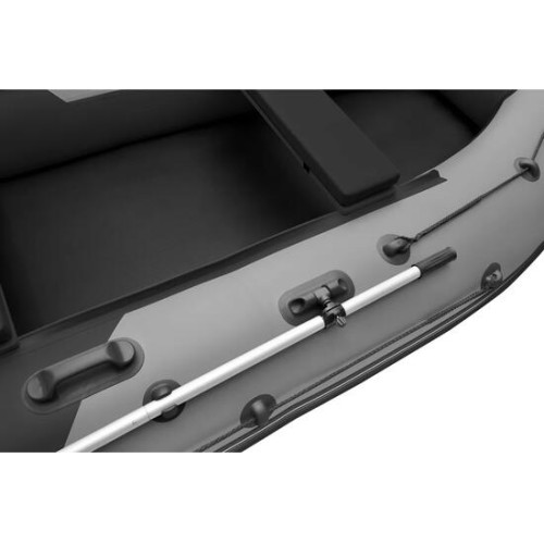 Надувная лодка Roger ЗЕФИР 3500 НДНД серый с черным