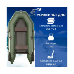 Лодка моторная Румб 260 ЖС