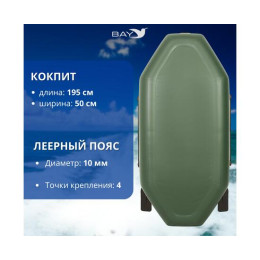 Лодка гребная Румб 258