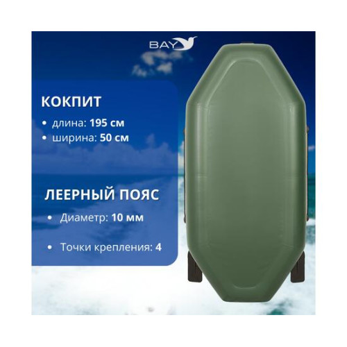 Лодка гребная Румб 258