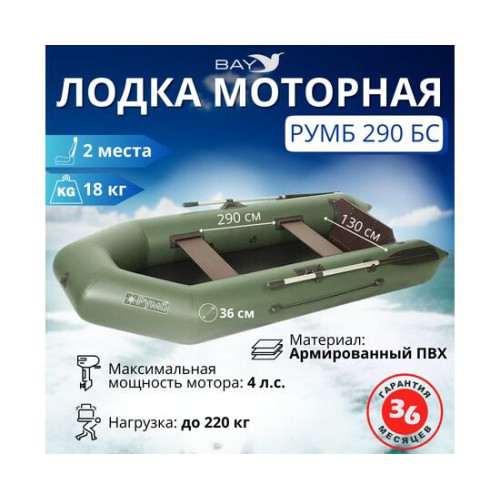 Лодка моторная Румб 290 БС