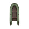 Лодка моторная килевая Румб 320 ЖС зеленый