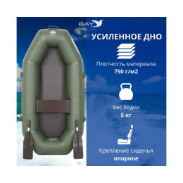 Лодка гребная Румб 200 ГР