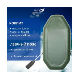 Лодка гребная Румб 200 ВУ