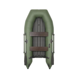 Лодка моторная килевая Румб 285 НДНД зелёный