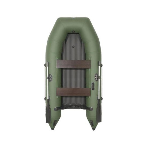 Лодка моторная килевая Румб 285 НДНД зелёный