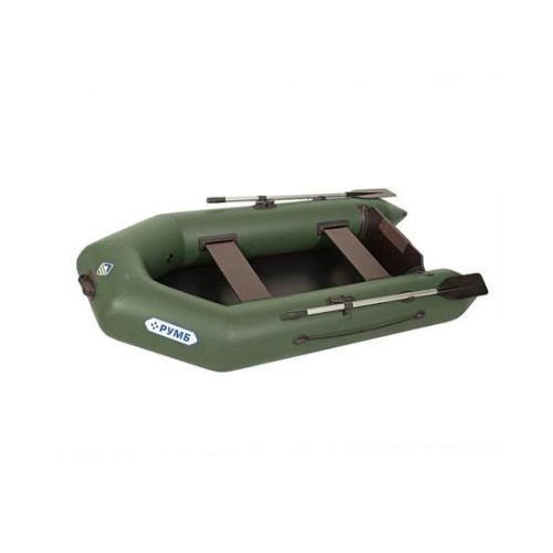 Лодка моторная Румб 260 БС зеленый