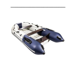 Надувная лодка Таймень NX 3600 НДНД PRO светло серый/синий