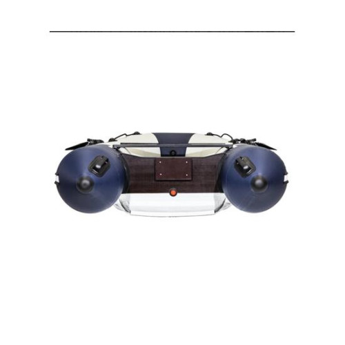 Надувная лодка Таймень NX 3600 НДНД PRO светло серый/синий