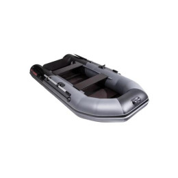 Надувная лодка Таймень NX 2850 СКК (слань-книжка киль) графит/чёрный