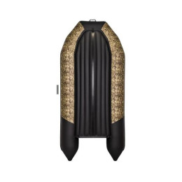 Надувная лодка Таймень NX 3600 НДНД PRO камуфляж камыш/чёрный