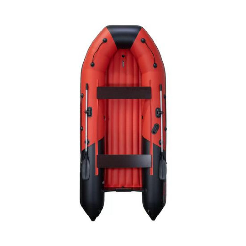 Надувная лодка Таймень NX 3800 НДНД PRO красный/черный