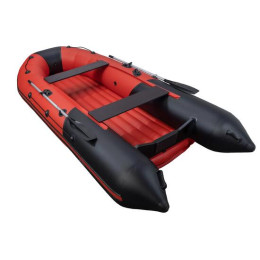 Надувная лодка Таймень NX 3800 НДНД PRO красный/черный