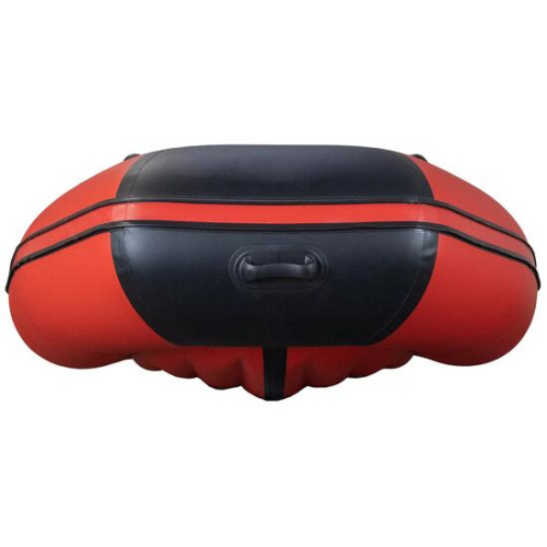 Надувная лодка Таймень NX 3800 НДНД PRO красный/черный