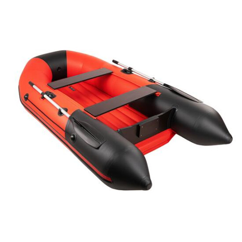 Надувная лодка Таймень NX 2800 НДНД (красный-черный)