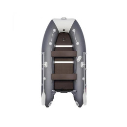 Надувная лодка Таймень LX 3400 СК графит/светло-серый
