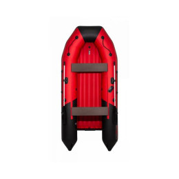 Надувная лодка Таймень NX 3600 НДНД PRO красный/черный