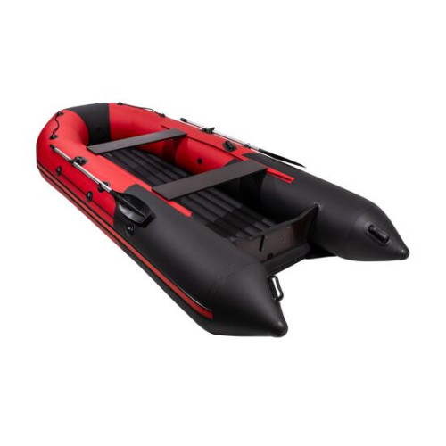 Надувная лодка Таймень NX 4000 НДНД PRO красный/черный