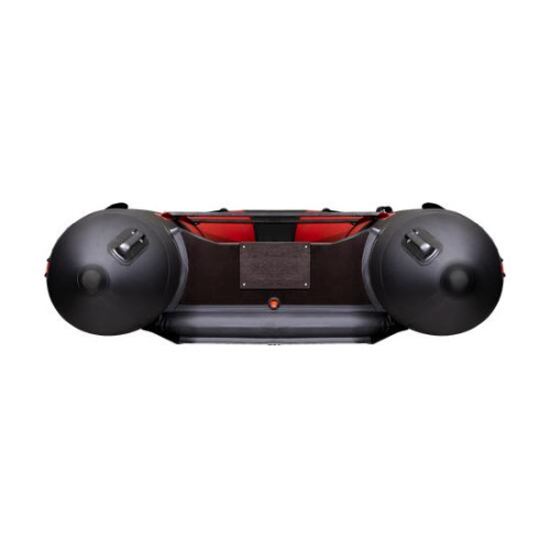 Надувная лодка Таймень NX 4000 НДНД PRO красный/черный