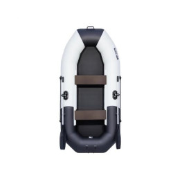 Надувная лодка Таймень NX 270 Комби cветло-серый/черный